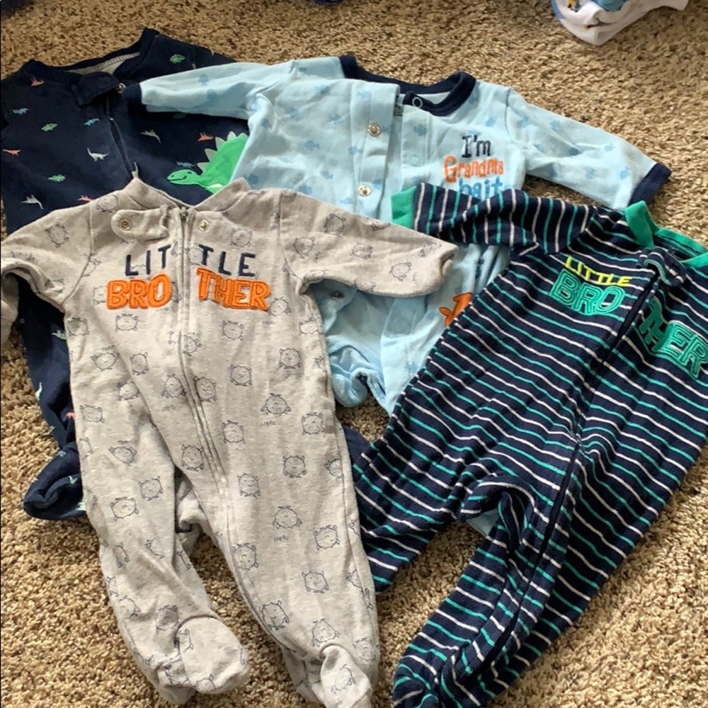 3 month boy sleepers